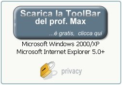 Clicca e scarica la mia  Toolbar gratuita...