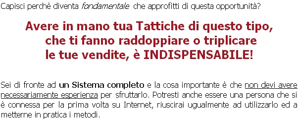 vendere prodotti in 4 click