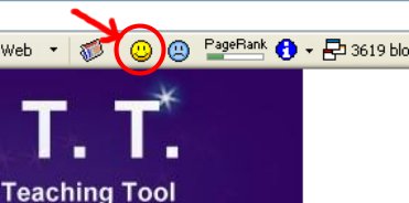 Google homepage make yellow emoticon... Google homepage make yellow emoticon...